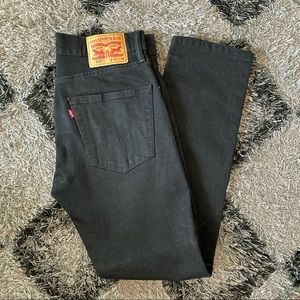Levi’s 502 - 30x32 Black Tapered Fit Jeans